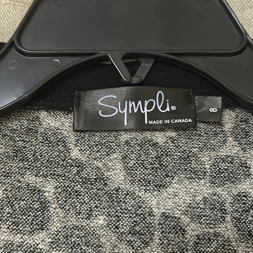 Sympli Long Jersey Sleeveless Wrap Cardigan - Picture 6 of 7